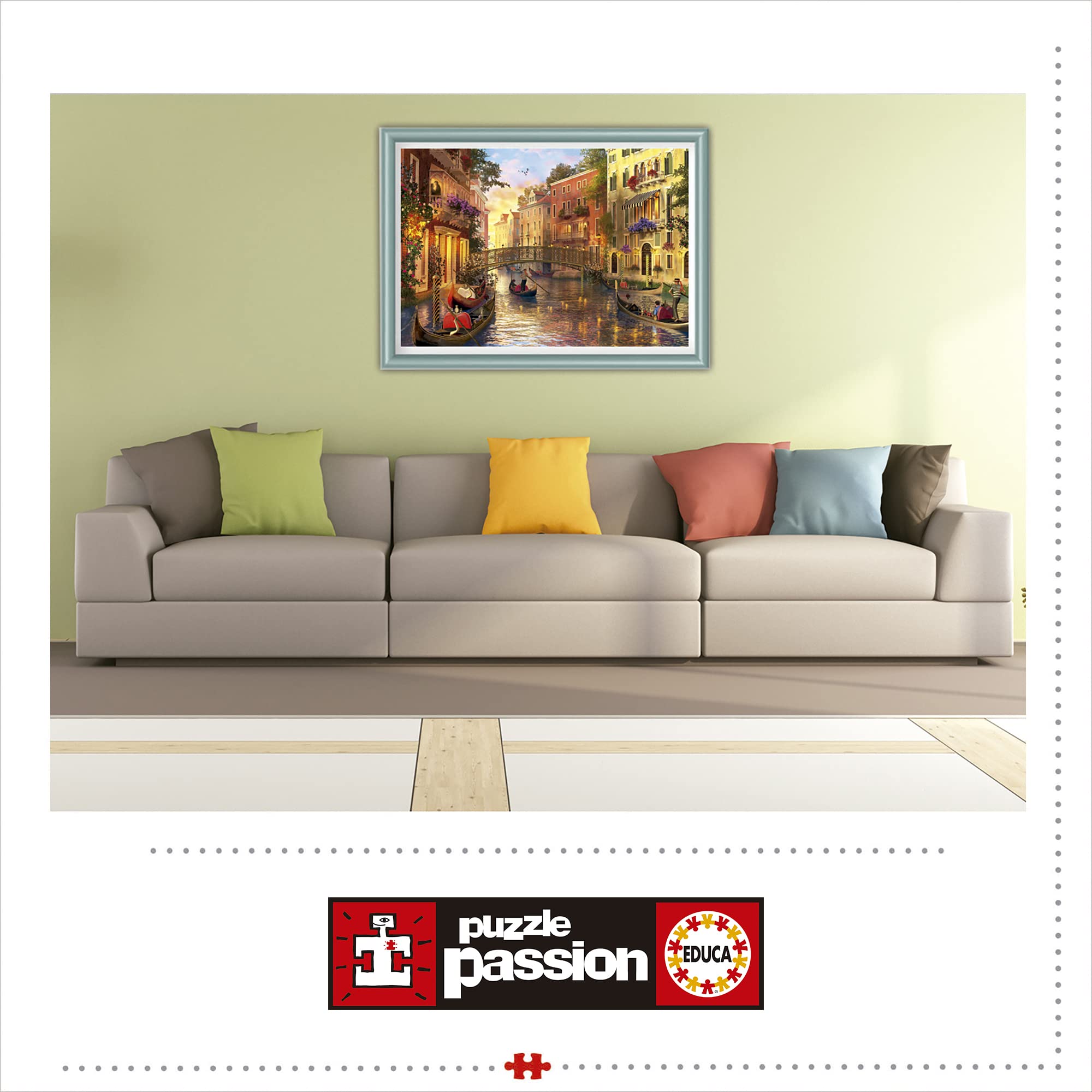 educa-17124-venedig-puzzle-1500-teile-sonnenuntergang image 4