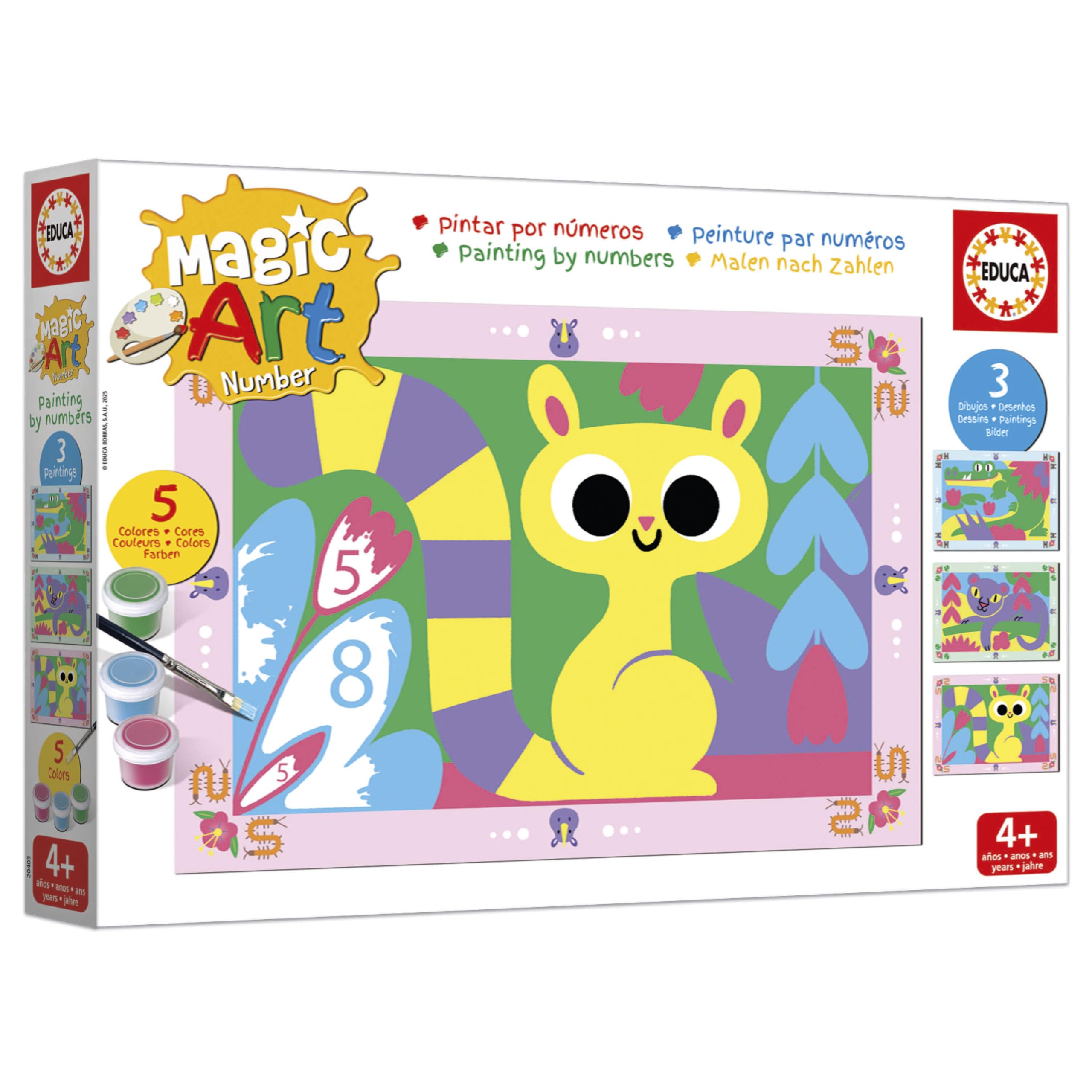 educa-magic-art-number-dschungel-malen-nach-zahlen-6-8-j image 3