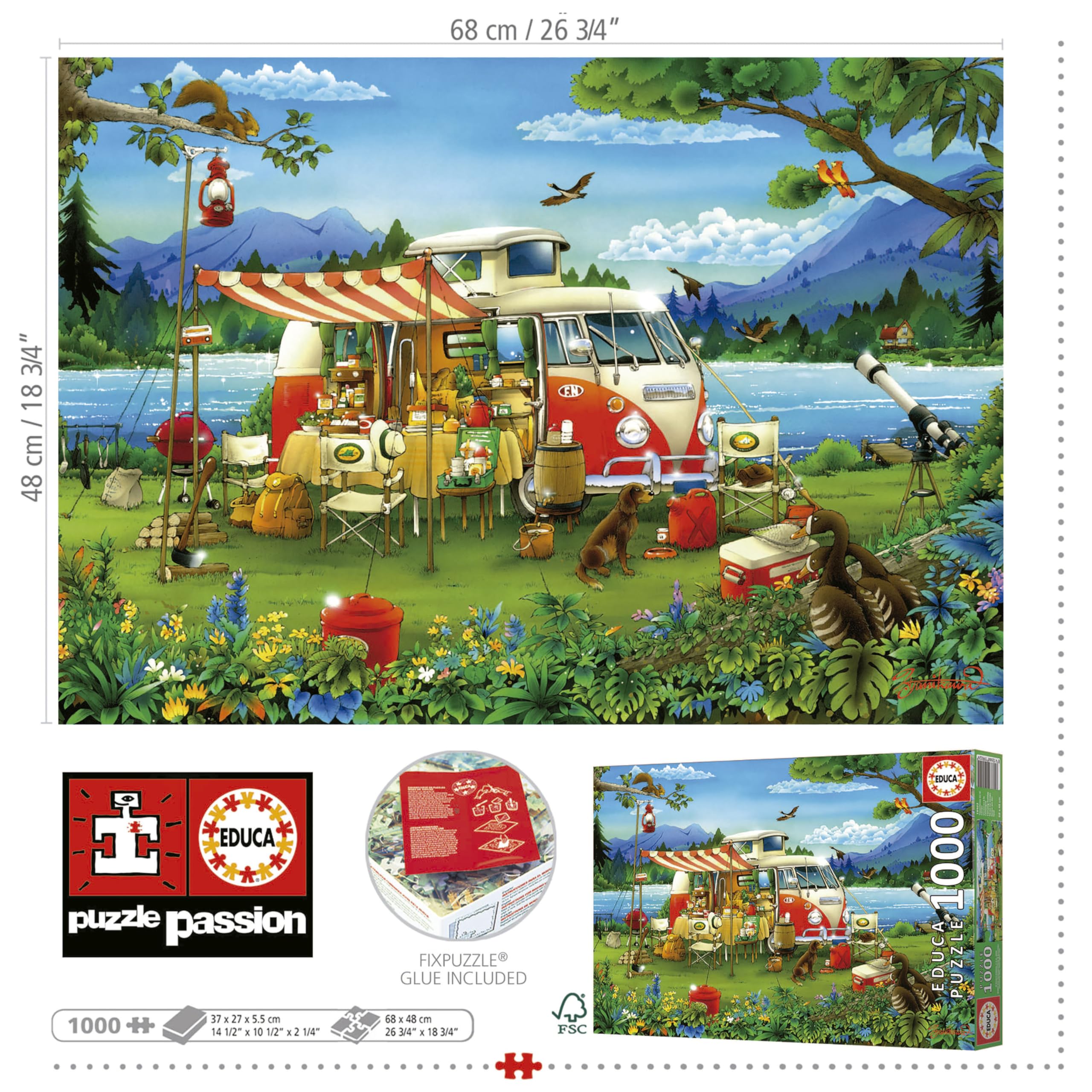 educa-19922-ferien-auf-dem-land-puzzle-1000-teile image 4