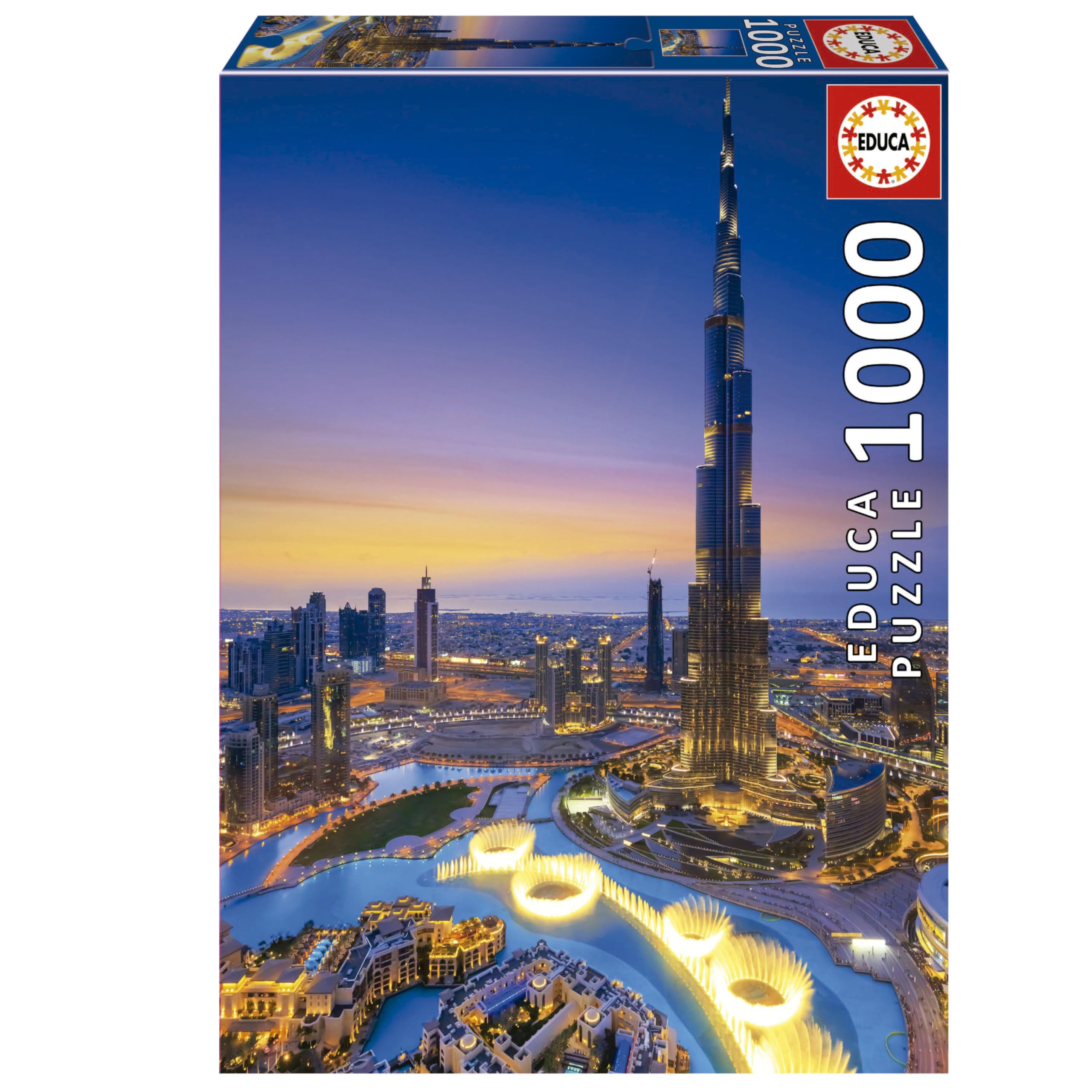 educa-burj-khalifa-19642-puzzle-1000-teile-dubai image 1