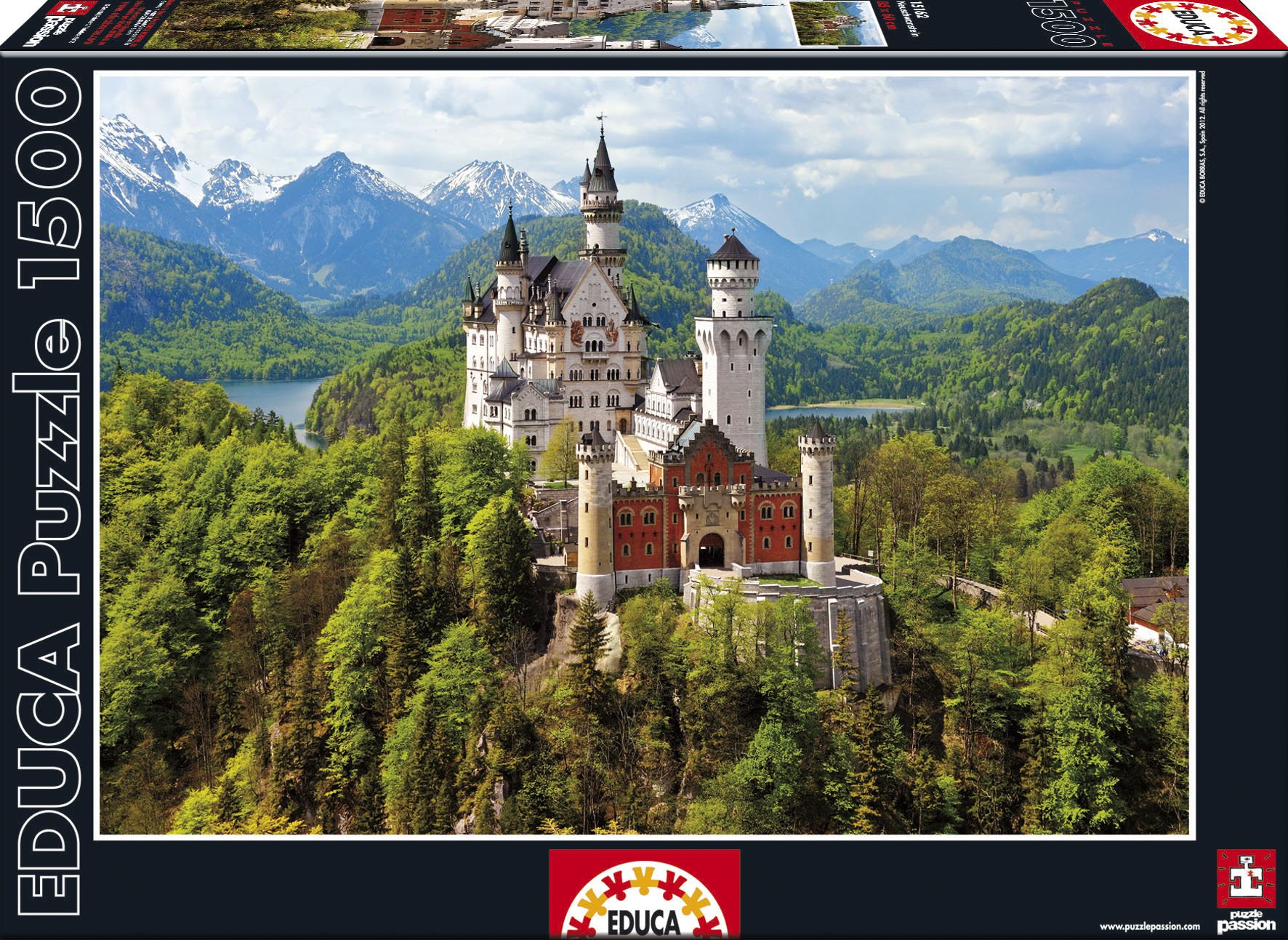 educa-neuschwanstein-puzzle-1500-teile-85x60-cm image 1