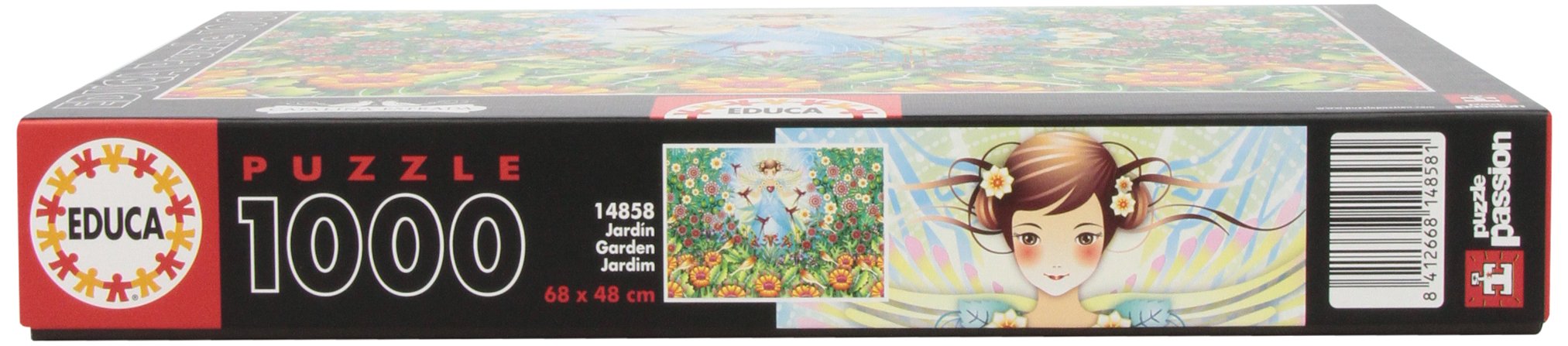 educa-der-garten-puzzle-1000-teile-blumenmotiv image 2