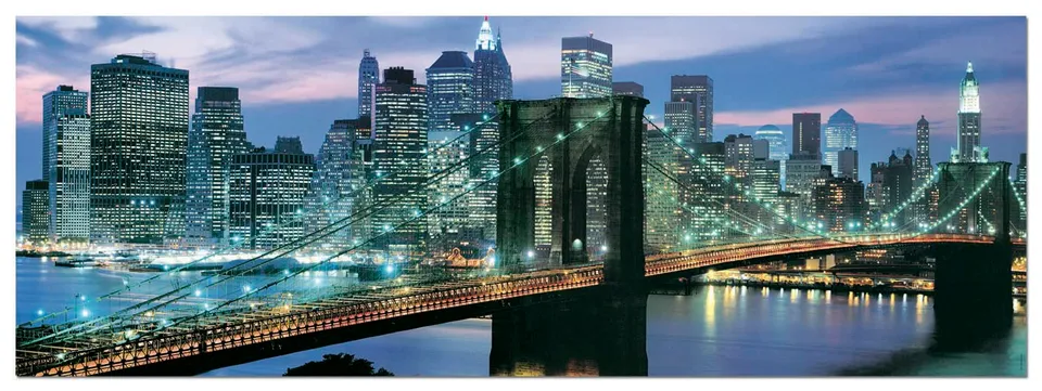 educa-14456-brooklyn-br-cke-1000-teile-panorama-puzzle image 1