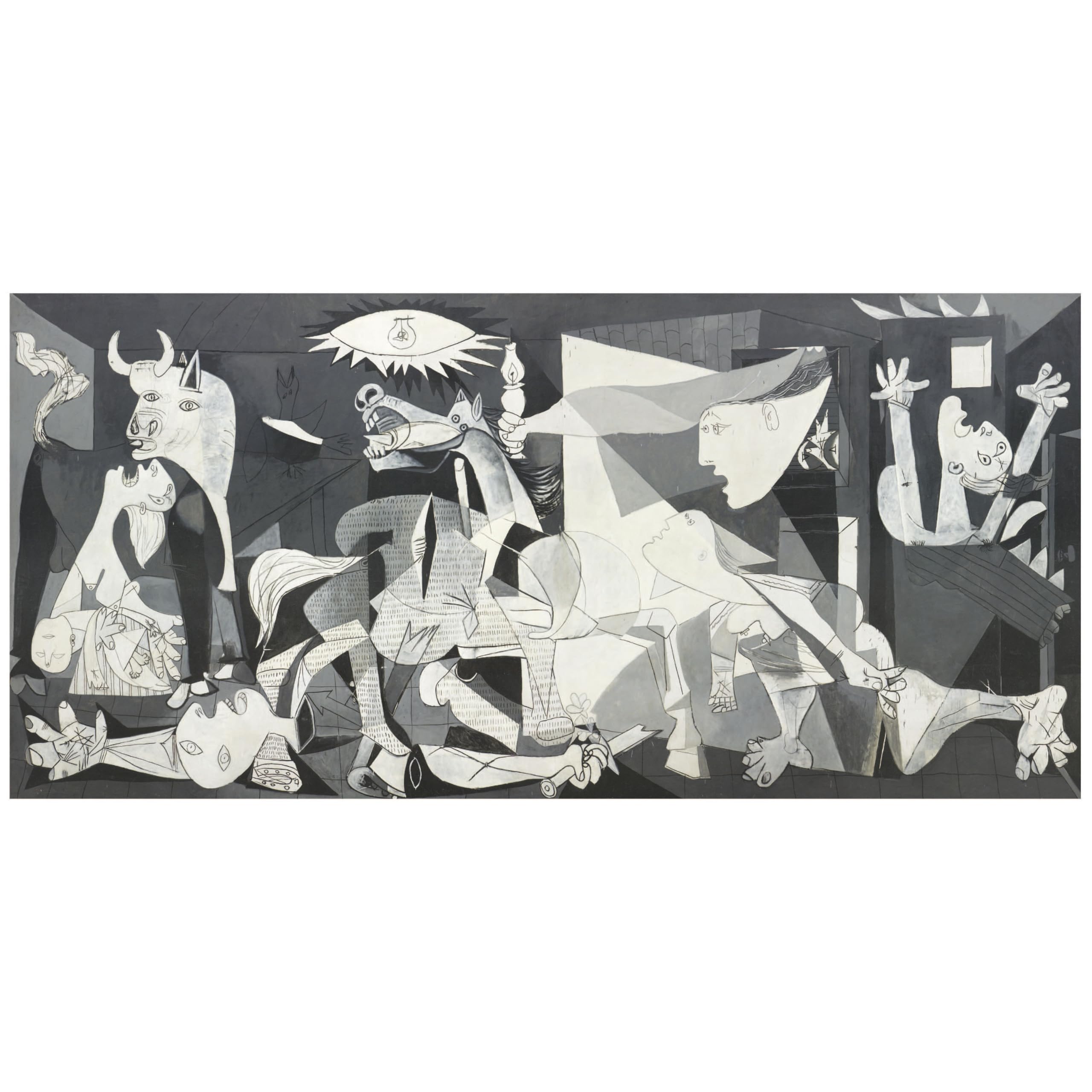 educa-guernica-3000-teile-puzzle-kubistisch-144-x-60-cm image 3