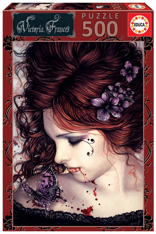 educa-butterfly-500-teile-puzzle-victoria-franc-s-fantasy-ab-10 image 1