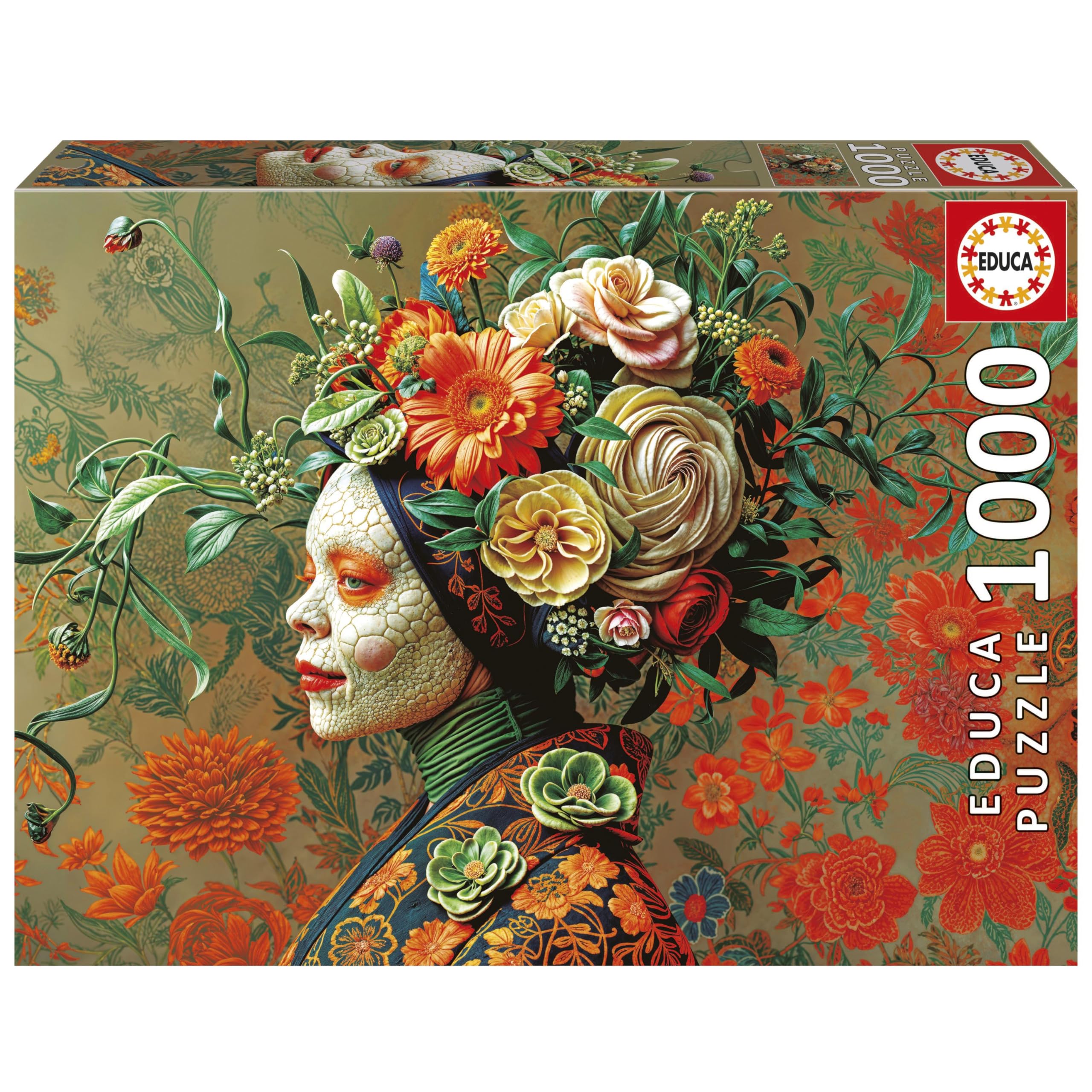 educa-echsenk-nigin-20233-puzzle-1000-teile-68x48-cm-mit-kleber image 1