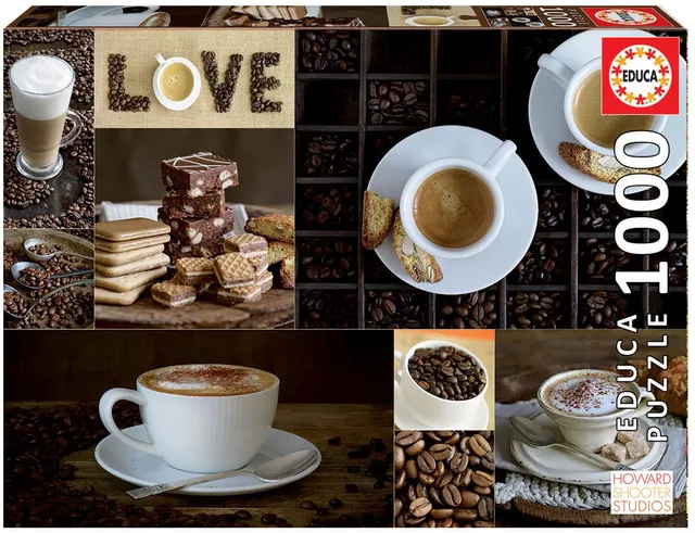 educa-kaffee-puzzle-1000-teile-kaffeetafel-17663 image 1