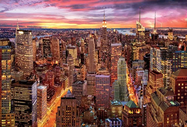 educa-manhattan-skyline-3000-teile-puzzle-120x85-cm image 1
