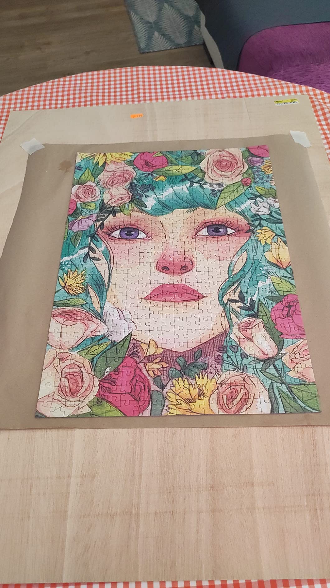 Entspannt puzzeln