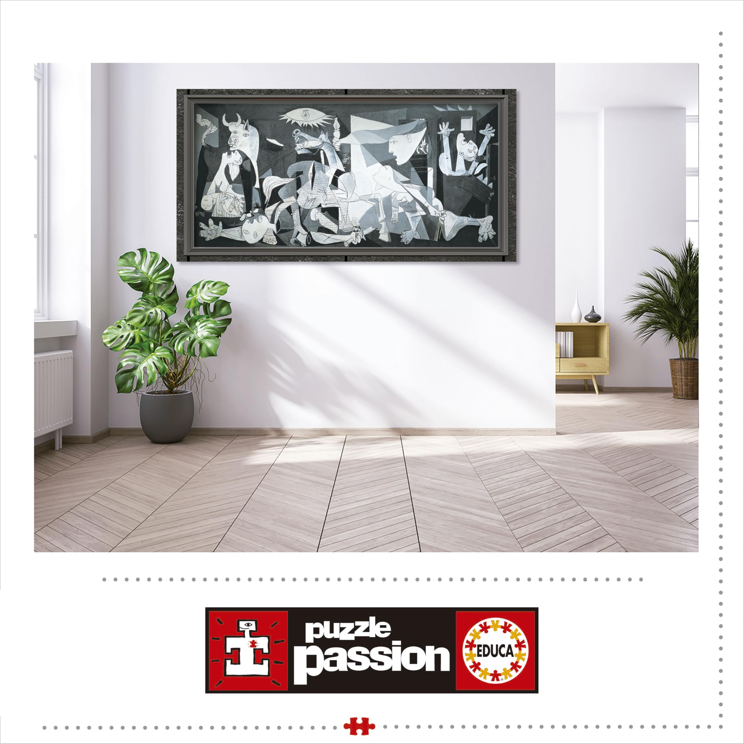 educa-guernica-3000-teile-puzzle-kubistisch-144-x-60-cm image 4