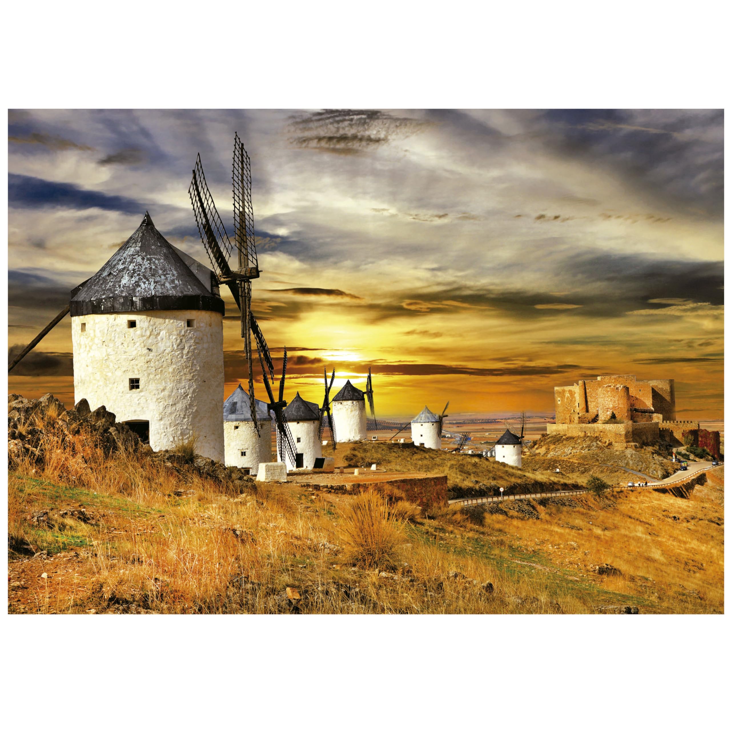 educa-19618-windm-hlen-consuegra-puzzle-1500-teile-abendrot image 2