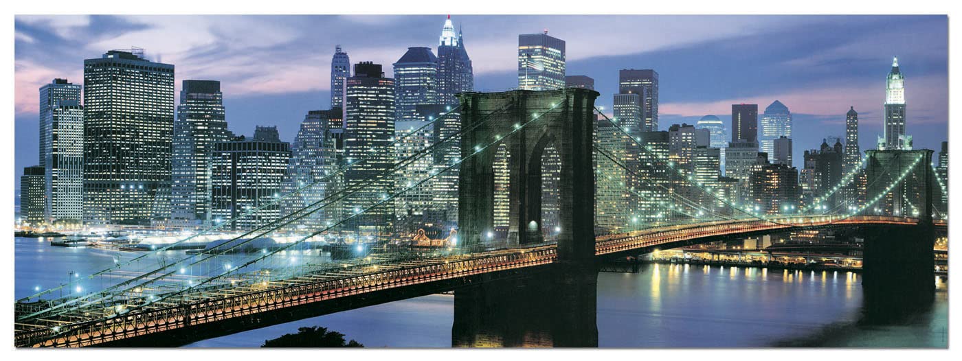 educa-14456-brooklyn-br-cke-1000-teile-panorama-puzzle image 1