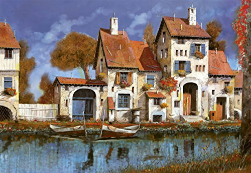 educa-16316-la-cascina-sul-lago-puzzle-2000-teile image 4