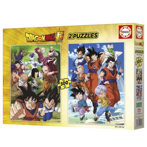 educa-19915-dragon-ball-puzzle-2x500-teile-goku-vegeta-ab-11j image 8