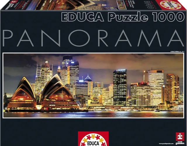 educa-sydney-bei-nacht-panorama-puzzle-1000-teile-15994 image 1