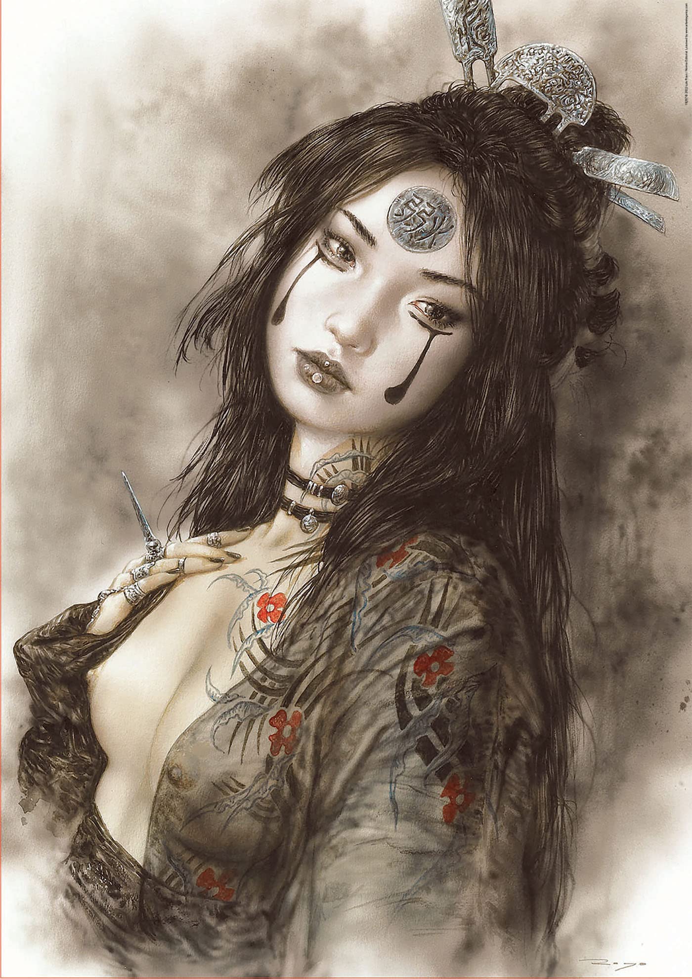educa-dead-moon-19267-puzzle-1000-teile-fantasy-luis-royo image 2