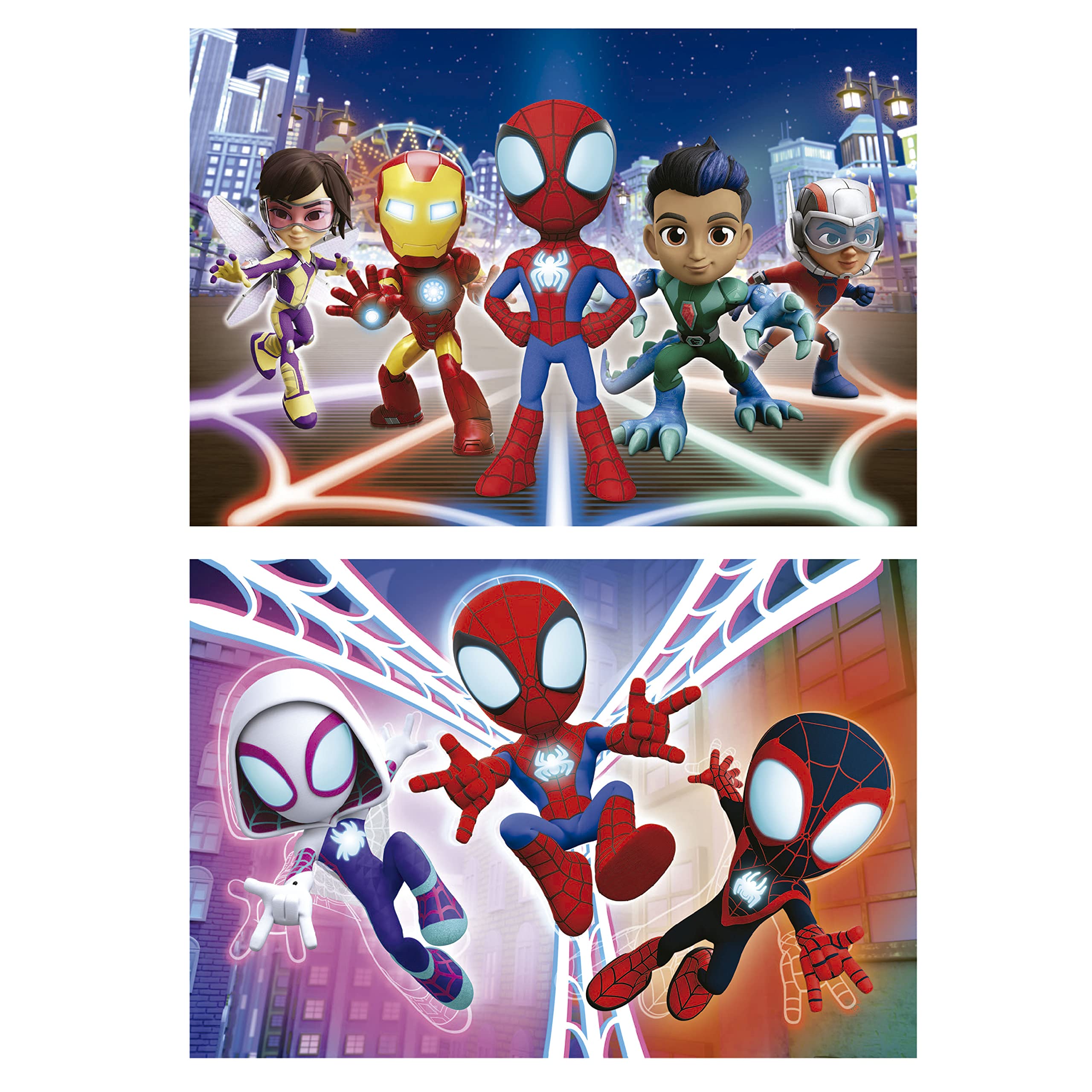 educa-19579-spidey-2x16-holzpuzzle-f-r-kinder-ab-3-jahren image 2