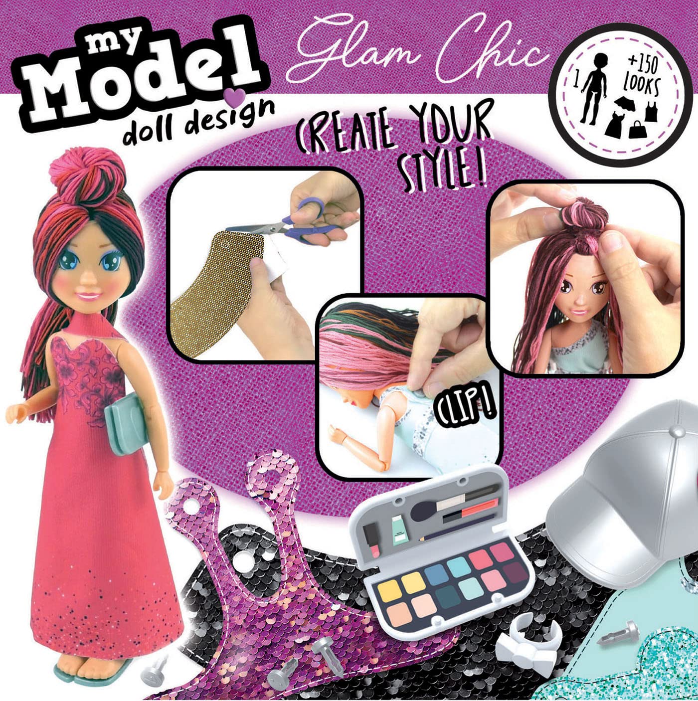 educa-my-model-19170-glam-chic-puppe-bastelset-ab-6-jahren image 2