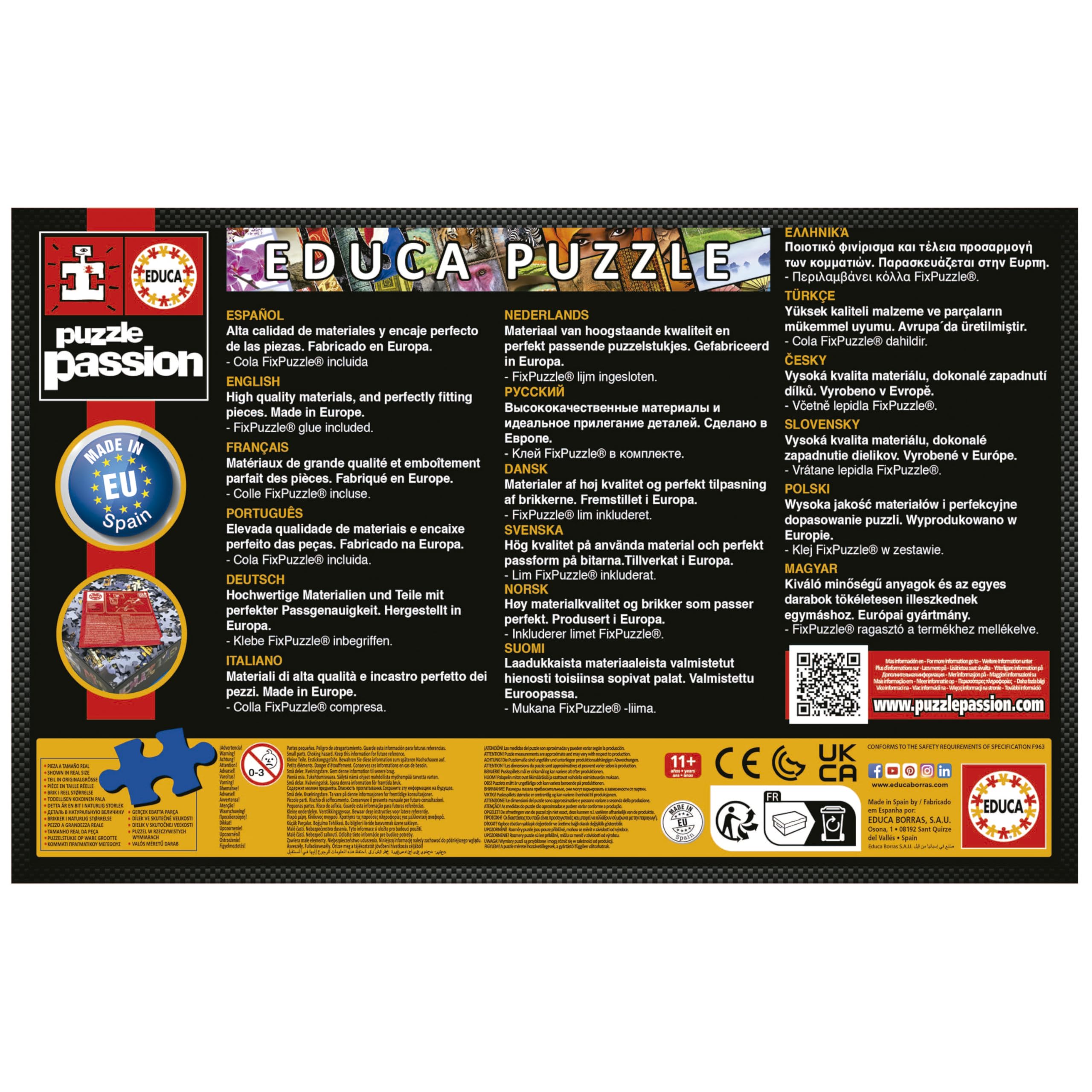 educa-magische-eule-500-teile-puzzle-schneeeule-fantasy-17959 image 7