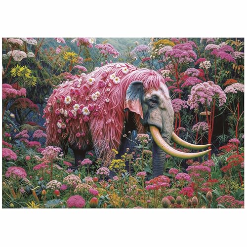 educa-20229-blumenelefant-1000-teile-puzzle-68x48-cm image 8