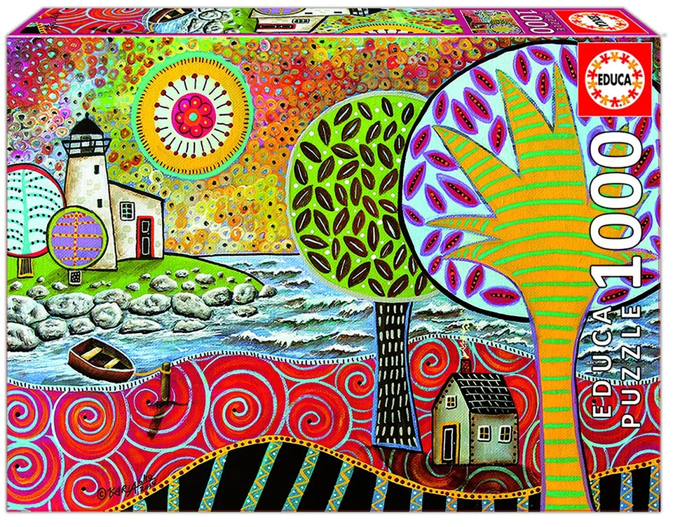 educa-17115-lighthouse-karla-gerard-puzzle-1000-teile image 1