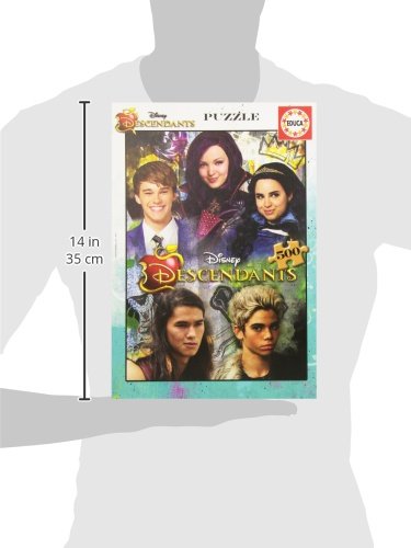 educa-descendants-puzzle-500-teile-disney-tv-show-48x34-cm image 3