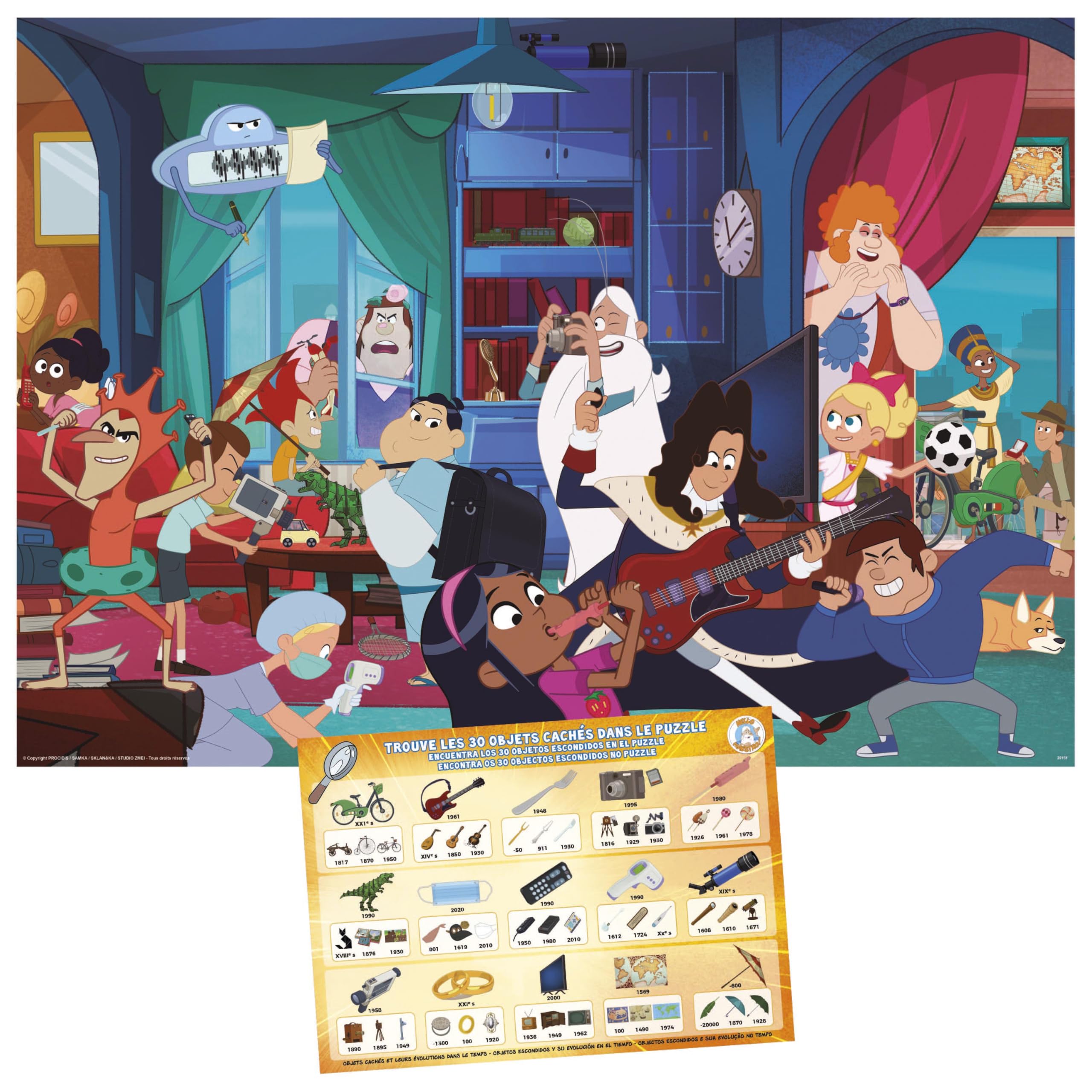 educa-es-war-einmal-20151-suchpuzzle-150-teile-ab-6-jahren image 2
