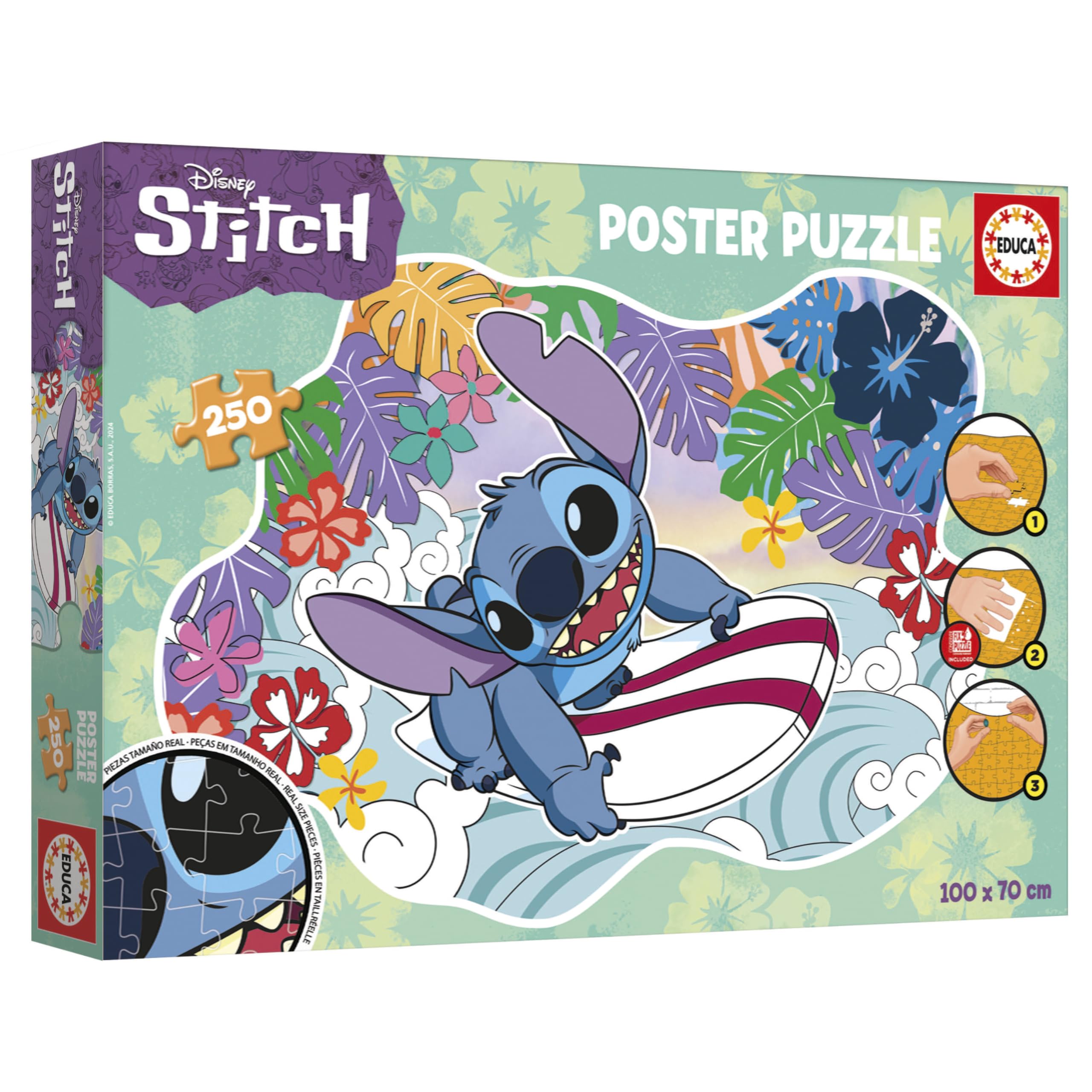 educa-19963-stitch-poster-puzzle-250-teile-xxl-ab-8-jahren image 3