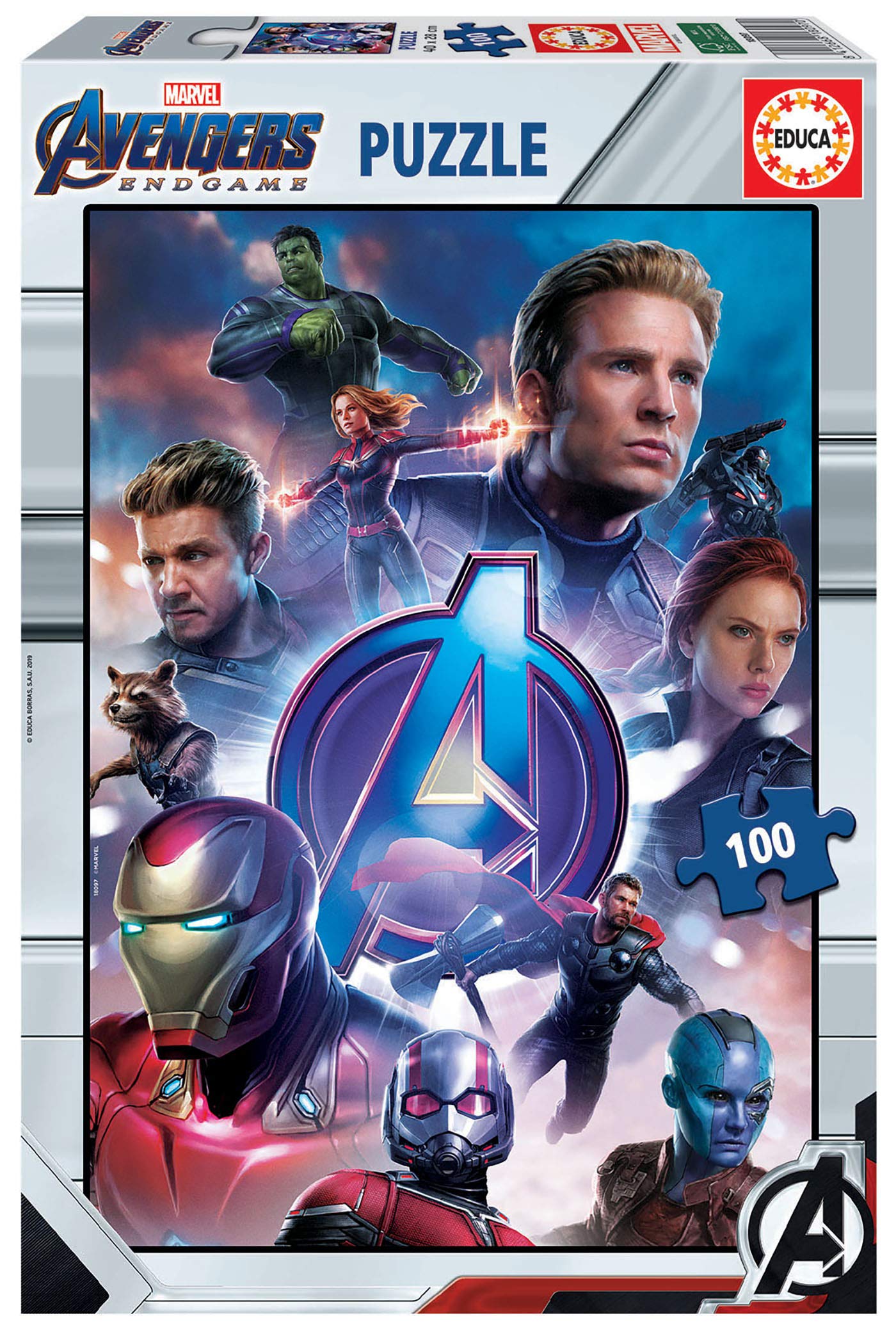 educa-avengers-infinity-war-puzzle-100-teile-ab-6-jahren image 1