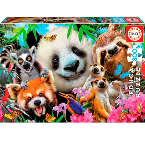 educa-tierfreunde-selfie-kinderpuzzle-300-teile-ab-6-jahren image 4
