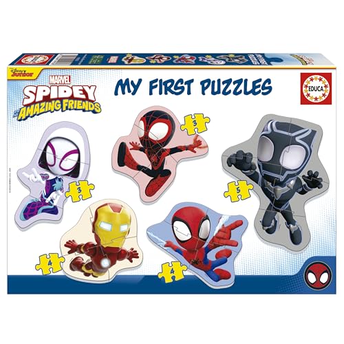 educa-19952-spidey-puzzle-set-5x-3-5-teile-ab-2-jahre image 6