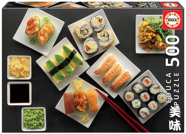educa-500-sushi-puzzle-500-teile-mit-kleber image 1