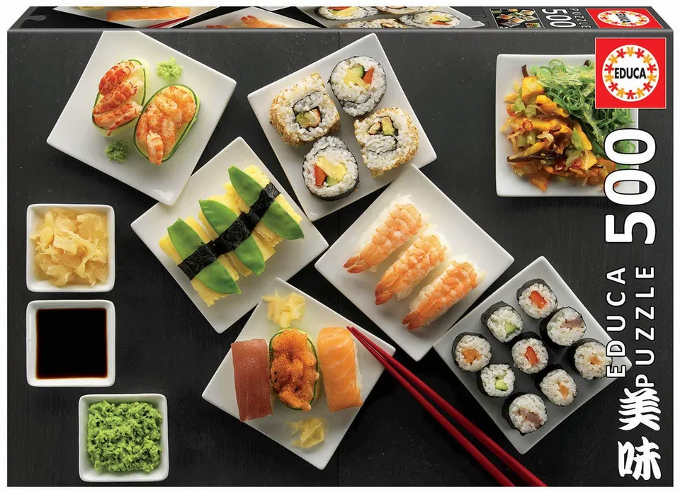 educa-500-sushi-puzzle-500-teile-mit-kleber image 1