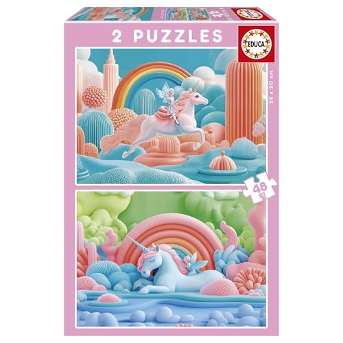 educa-magische-einh-rner-20223-kinderpuzzle-2x48-teile-ab-4-jahren image 7