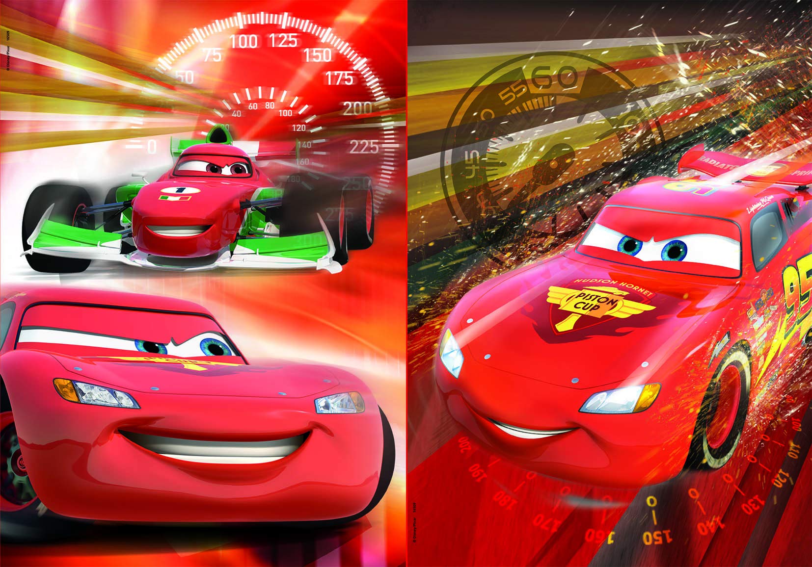 educa-16509-disney-cars-koffer-puzzle-2x20-teile image 2