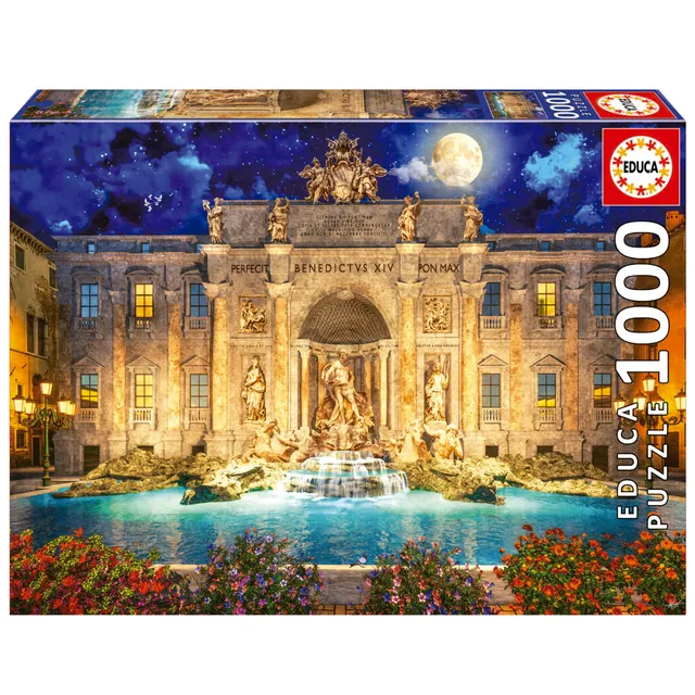 educa-trevi-brunnen-1000-teile-puzzle-rom-68-x-48-cm image 1