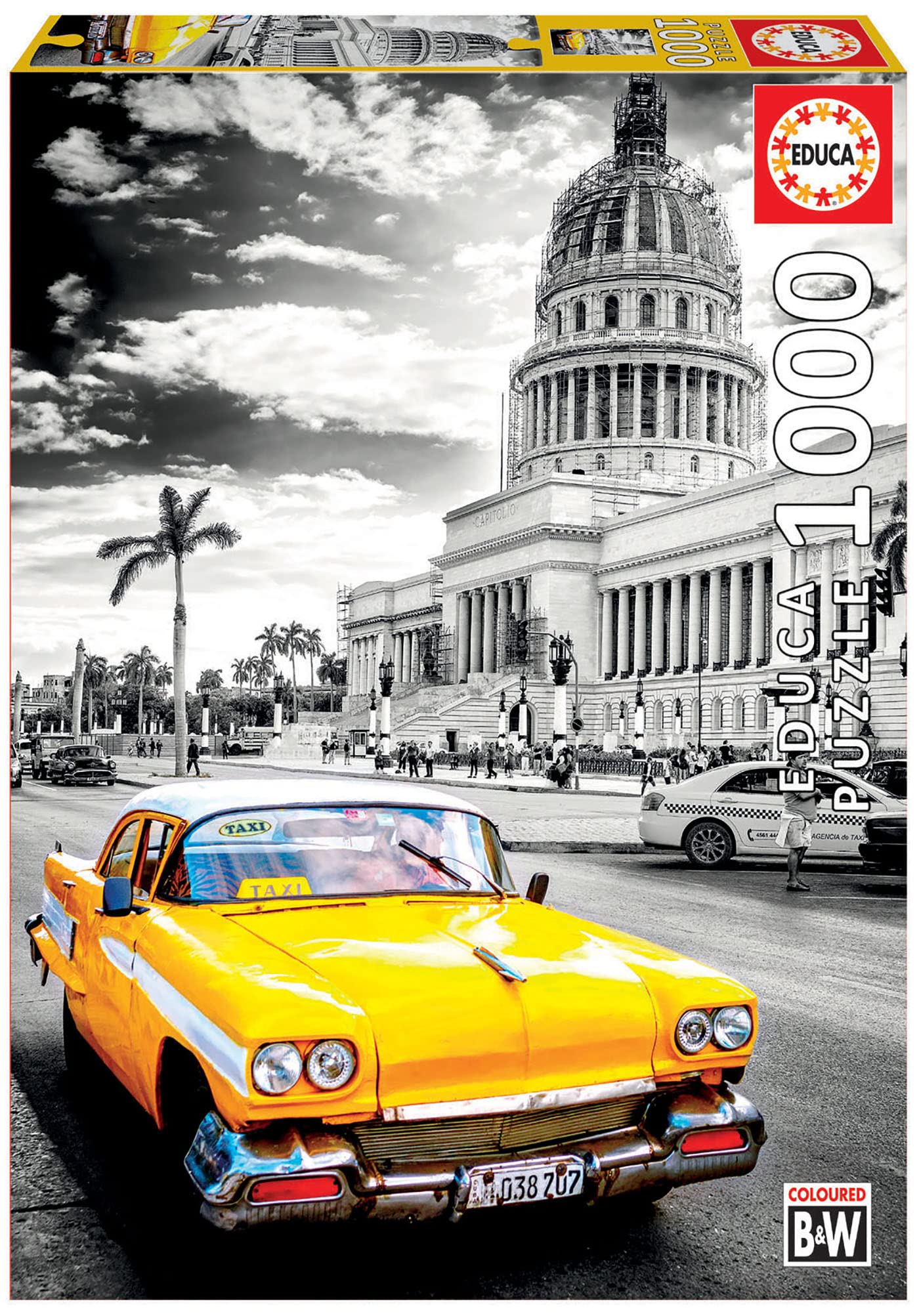 educa-taxi-havanna-kuba-puzzle-1000-teile-68x48 image 1