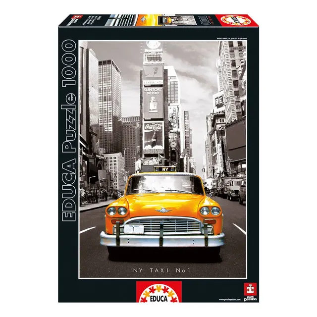 educa-taxi-no-1-new-york-14468-puzzle-1000-teile image 1
