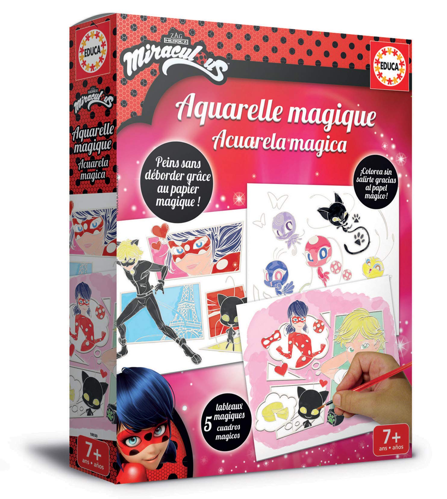 educa-18930-miraculous-ladybug-aquarellset-5-bilder-ab-7-jahren image 4
