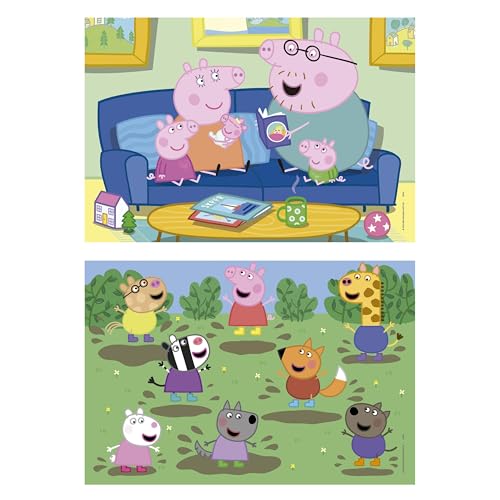 educa-peppa-pig-20324-holzpuzzle-2x25-teile-ab-4-jahren image 8
