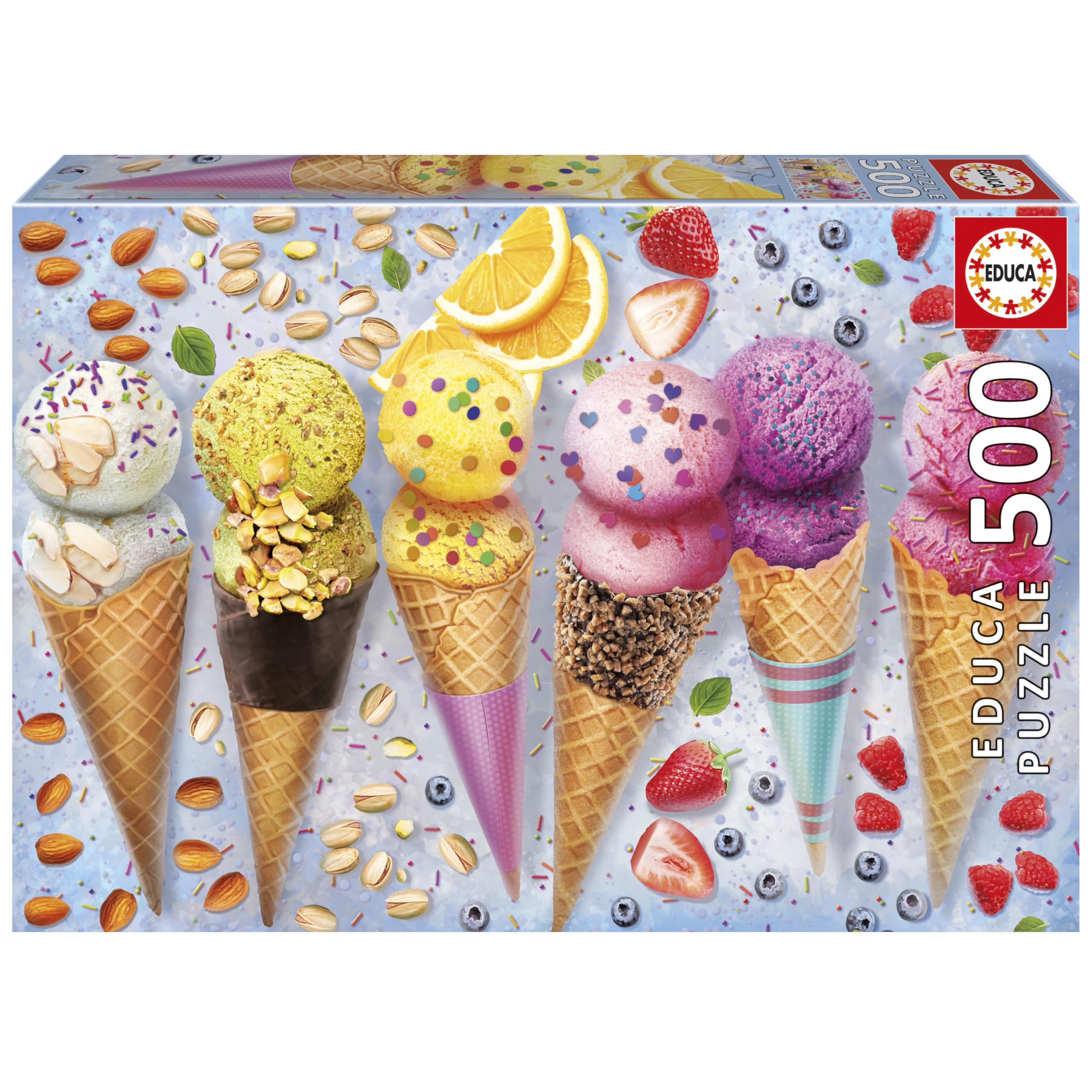 educa-20289-eiscreme-puzzle-500-teile-ab-11-jahren image 1