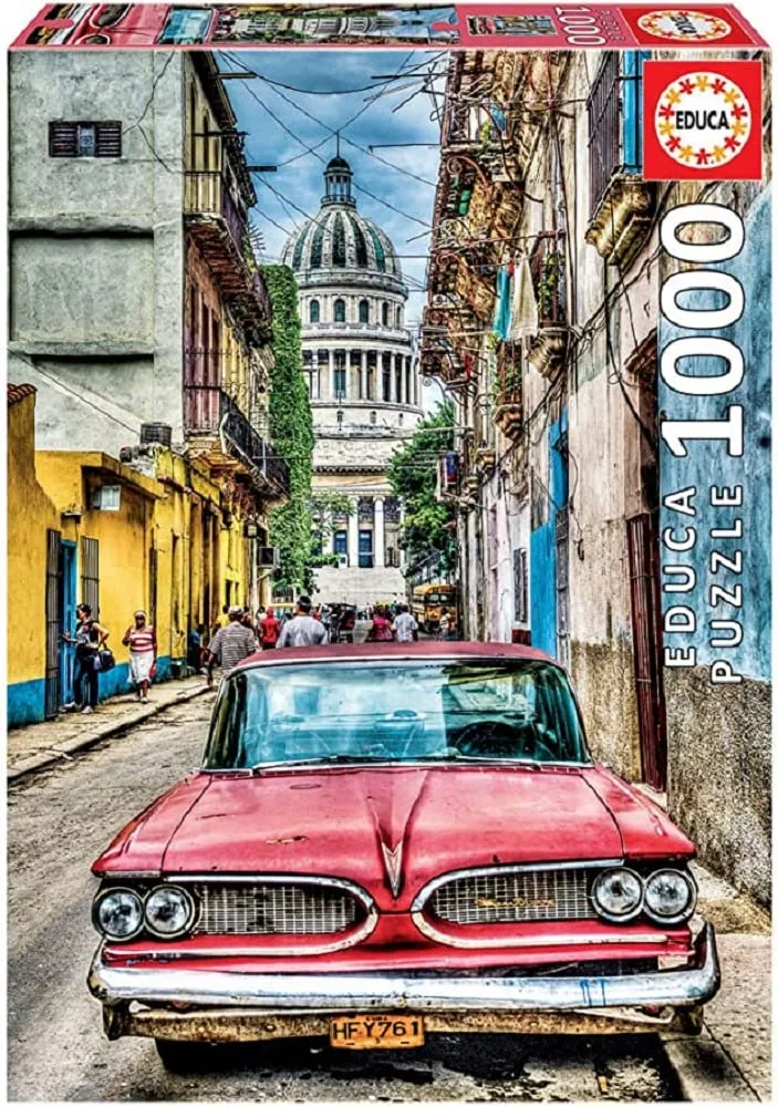 educa-oldtimer-in-havana-puzzle-1000-teile-68x48-cm image 1