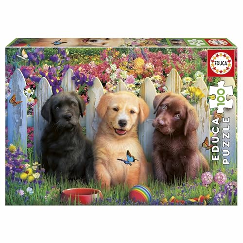 educa-19994-entz-ckende-welpen-puzzle-100-teile-ab-6-jahren image 6