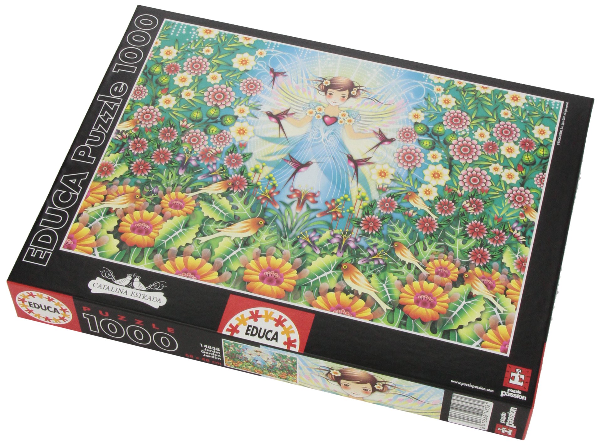 educa-der-garten-puzzle-1000-teile-blumenmotiv image 7