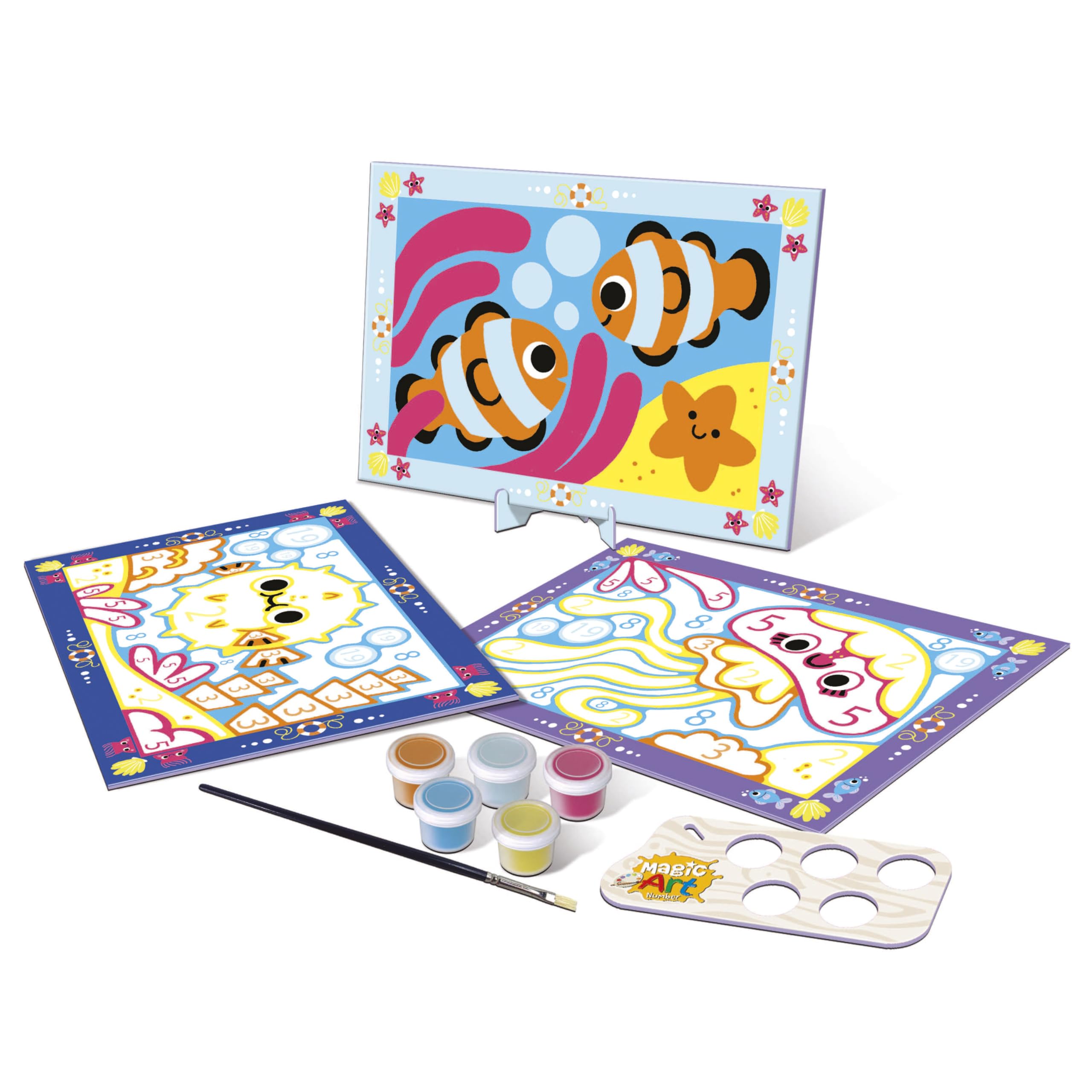 educa-arts-crafts-20287-magic-art-malen-nach-zahlen-unter-dem-meer image 2