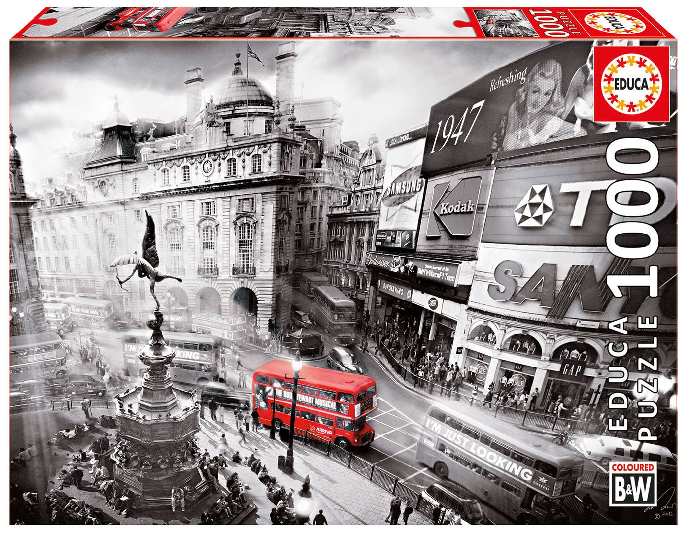 educa-15981-piccadilly-circus-puzzle-1000-teile-koloriert image 1