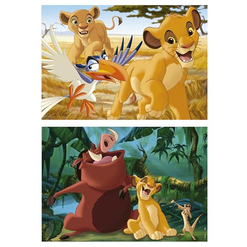 educa-19960-k-nig-der-l-wen-holzpuzzle-2x25-teile-simba image 8