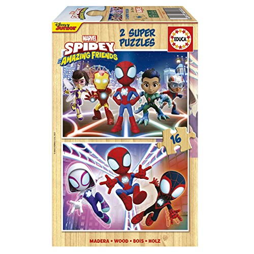 educa-19579-spidey-2x16-holzpuzzle-f-r-kinder-ab-3-jahren image 7