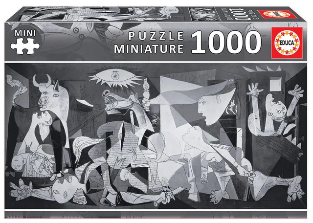 educa-guernica-miniatur-puzzle-1000-teile-picasso-ab-10-jahren image 1
