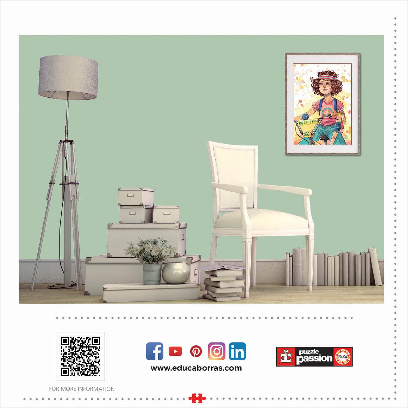 educa-run-like-a-girl-500-teile-puzzle-portr-t-ab-11-jahren image 4